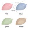 4pcs Color Taste Dish Leaf Shape Porcelain Nut Saucer Small Plate Mini Soy Sauce Seasoning Tableware Household Kitchen Supply