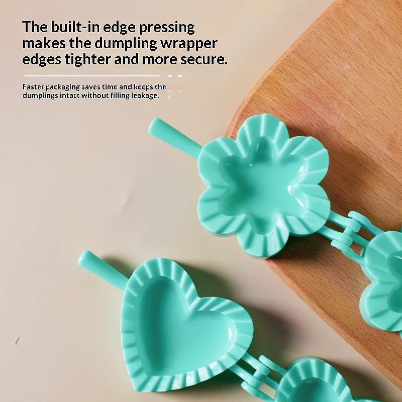 S/M/L 3 Model Kitchen Dumpling Mold Heart Butterfly Flower Shape Diy Dumplings Making Dough Press Pie Dumpling Ravioli Mold