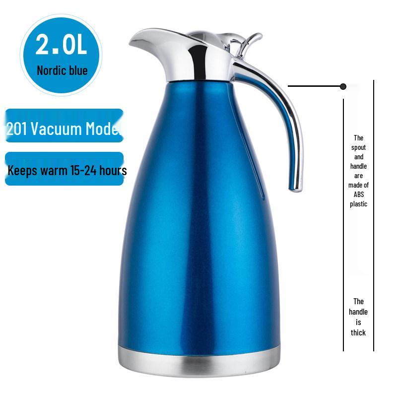 304 Stainless Steel Large Capacity Vacuum Insulated Thermos Flask for Hotels and Restaurants