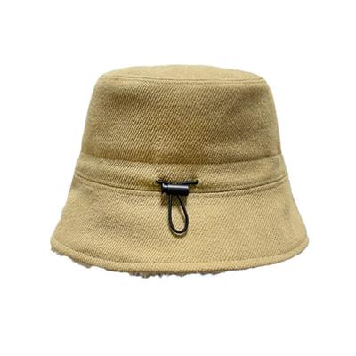 MAD FACTORY Bubble Bucket Hat - Beige