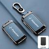 For Volvo Polestar 1 2 Polestar 3 Polestar 4 2024 2025 Leather Car Key Case Cover Shell Protector Keychain Fob Bag Accessories
