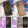 Indian Floral Henna Mandala For Realme C55 C67 C61 C75 C53 C51 C21Y C25S GT 6 6T 5 GT7 Pro 10 11 12 13 14 Pro Plus Case