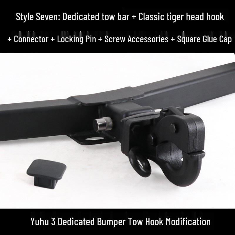 Ford Ranger JMC Dadiyu Huhu 3 Trailer Hitch Rear Tow Hook - Detachable for Towing