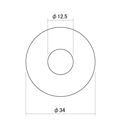 Scud Rhythm/Treble Plate, Metal, Gold, LP-SW-MGL