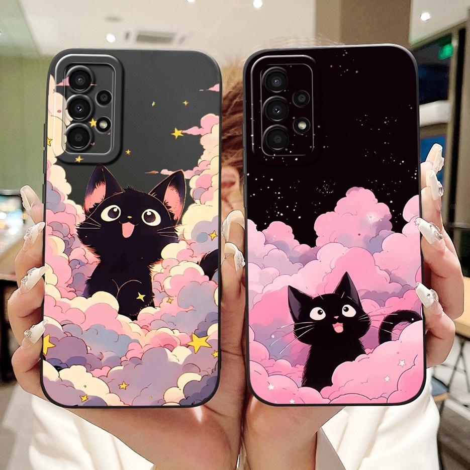 For Samsung Galaxy A53 5G Case SM-A536B Cute Candy Fashion Painted Cover Soft Silicone Case For Samsung A23 A33 A53 A73 5G Shell