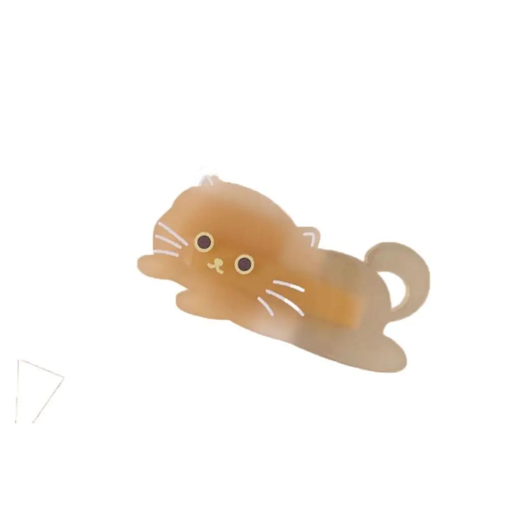 Animal Cartoon Mini Hair Clip Candy Color Korean Style Cute Barrettes Set Kawaii Princess Series Bear BB Clip Hair Styling Tool