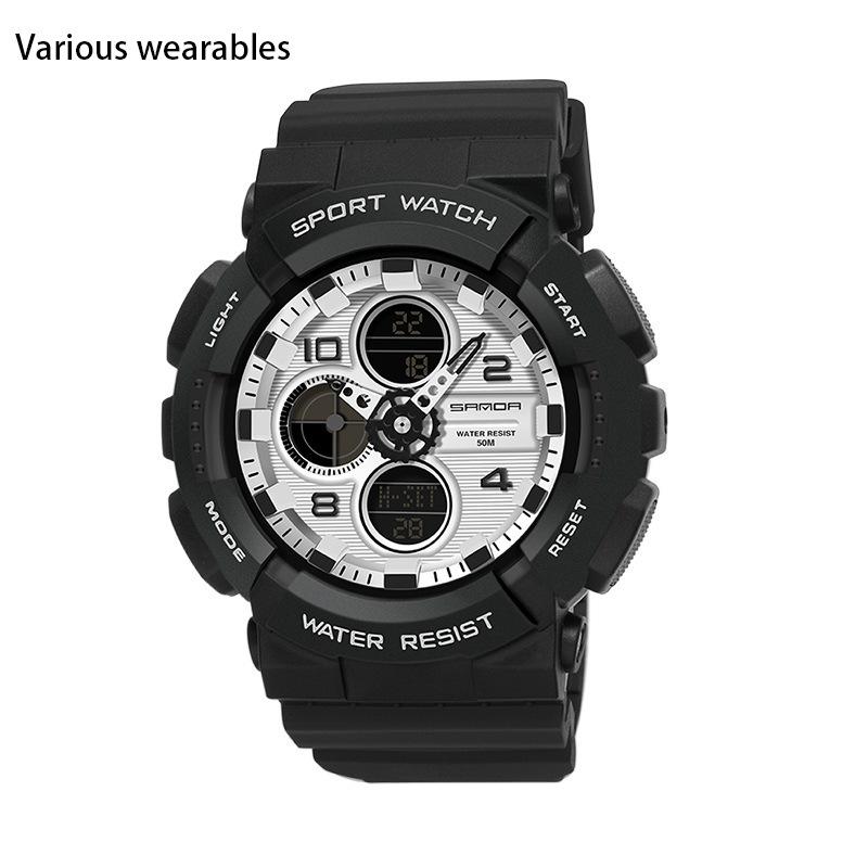 Neue Mode Trendy Jugend männer und frauen Uhren Outdoor Wasserdicht Leuchtende Multifunktions Elektronische Uhr