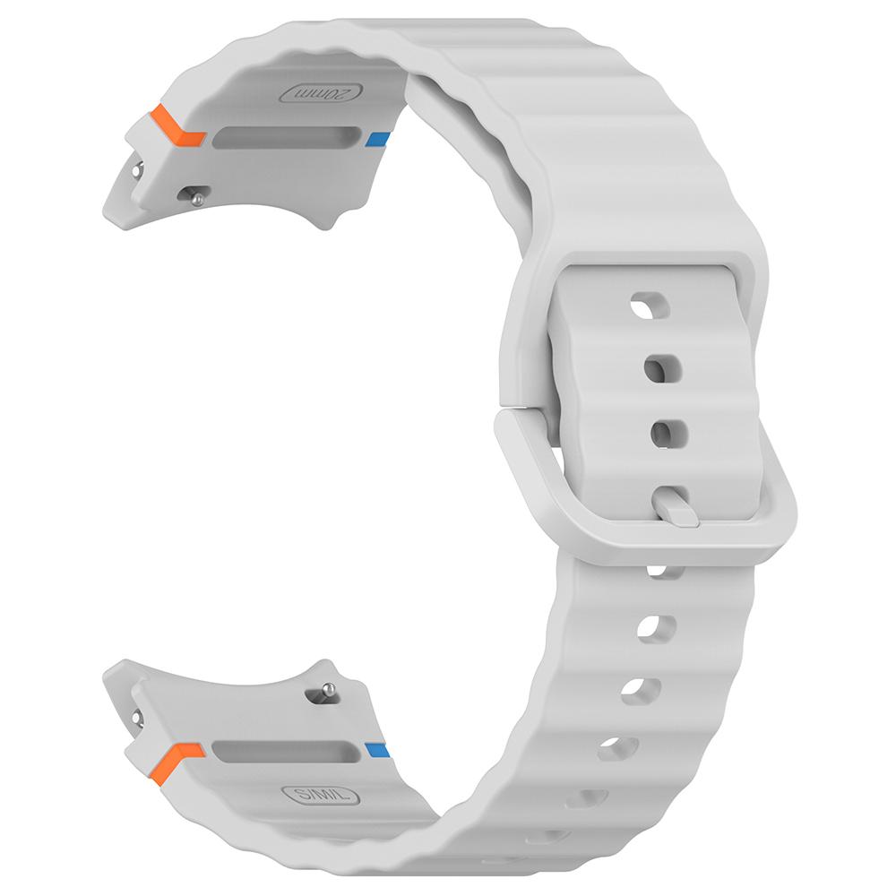 No Gap Silicone Strap for Samsung Galaxy Watch 7/6/5/4 Replacement Watch Band for Samsung Galaxy Watch FE