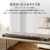 Garvee Digital same key size as an acoustic 128 includes practice and carrying Piano 88-key foldable, MIDI-compatible, compact, lightweight, piano,