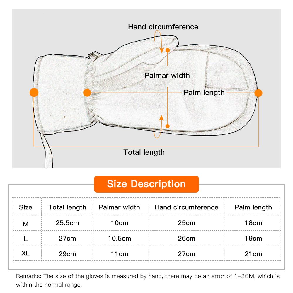 Snowboard Mittens for Women Men Waterproof Ski Gloves Touchscreen Snow Gloves for Winter Snowboard Snowmobile womens snow gloves