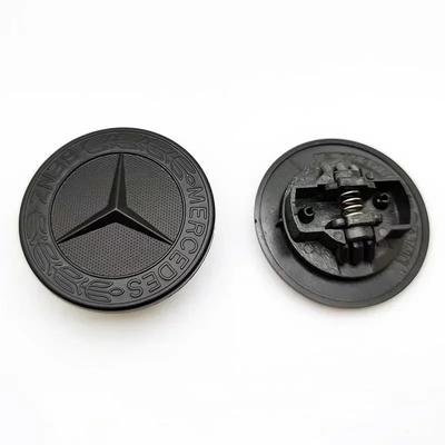 57mm Hvězda Plochý Kryt Kapoty Znak Odznak Pro Mercedes Benz W204 W124 W201 W202 W212 W220 W205 Automobilový Příslušenství