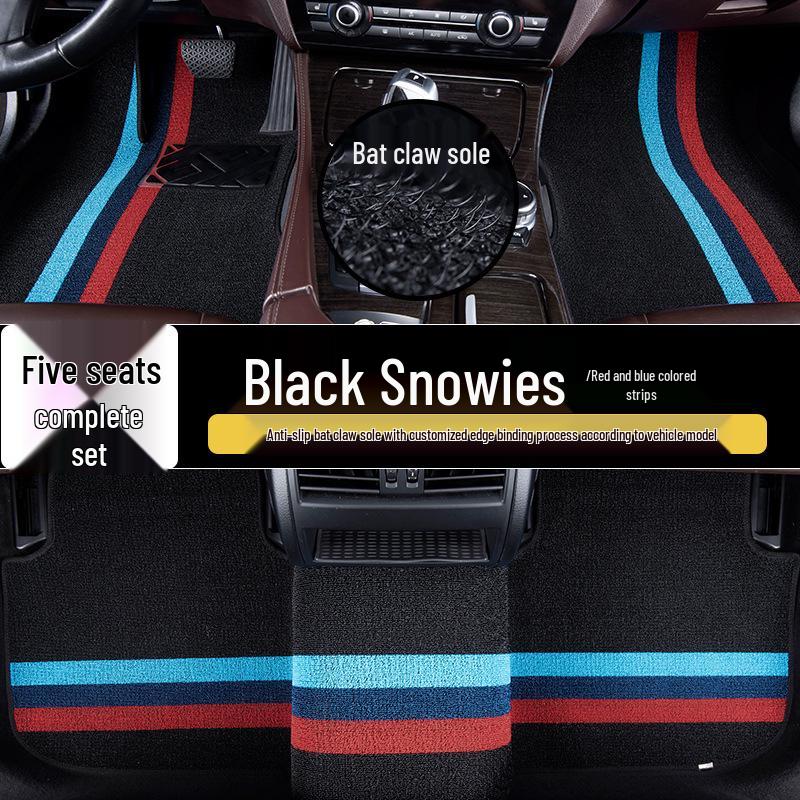 Anti-slip, Wear-resistant, Waterproof Coil Floor Mats for Xiaopeng MONAM03 2024-2025 Models - Durable and Car-specific.