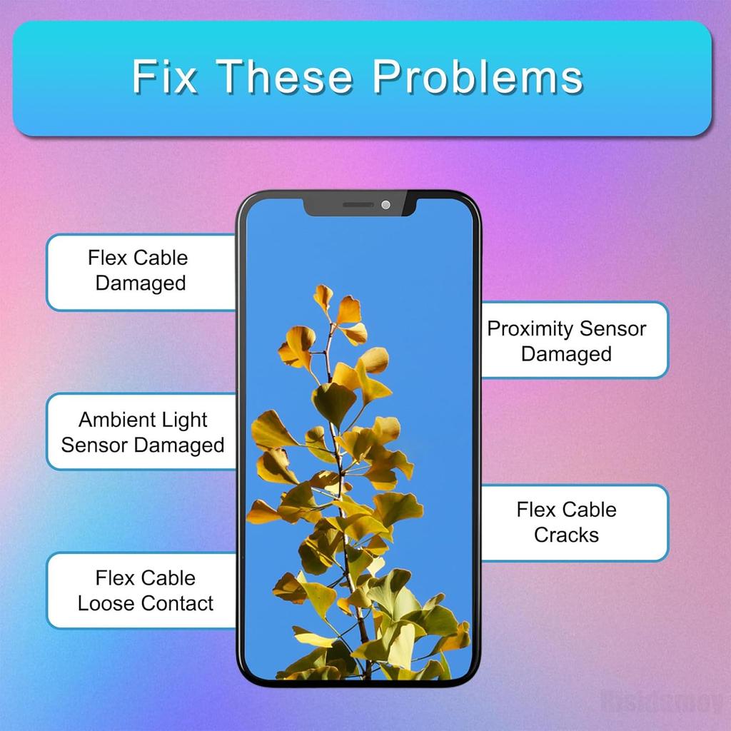 Earpiece Flex Cable Replacement for iPhone 14 Pro Ear Speaker Connector Repair for iPhone 14pro Proximity Ambient Light Sensor Fix for A2650 A2889