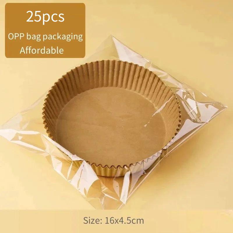 Air Fryer Baking Paper Oil-proof Liner Non-Stick Mat for Air Fryer Baking Microwave Barbecue Plate Food Oven Kitchen Pan Pad