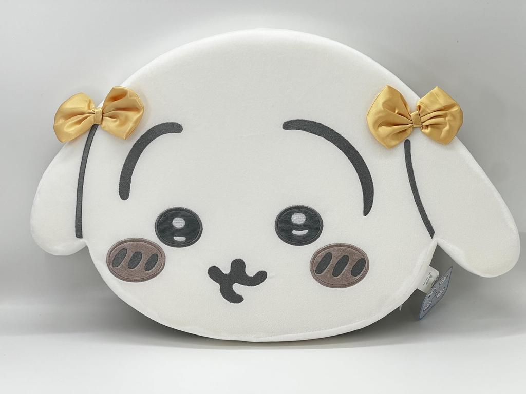 ChiiKawa (Rabbit) Memory Foam Cushion - Ribbon - Approx. 43cm, Unused, Official Prize, Amusement-Only Prize