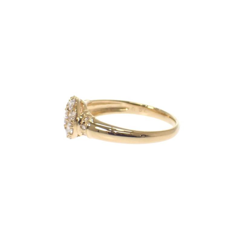no brand  #13(JP Size) ring K18 yellow gold Women