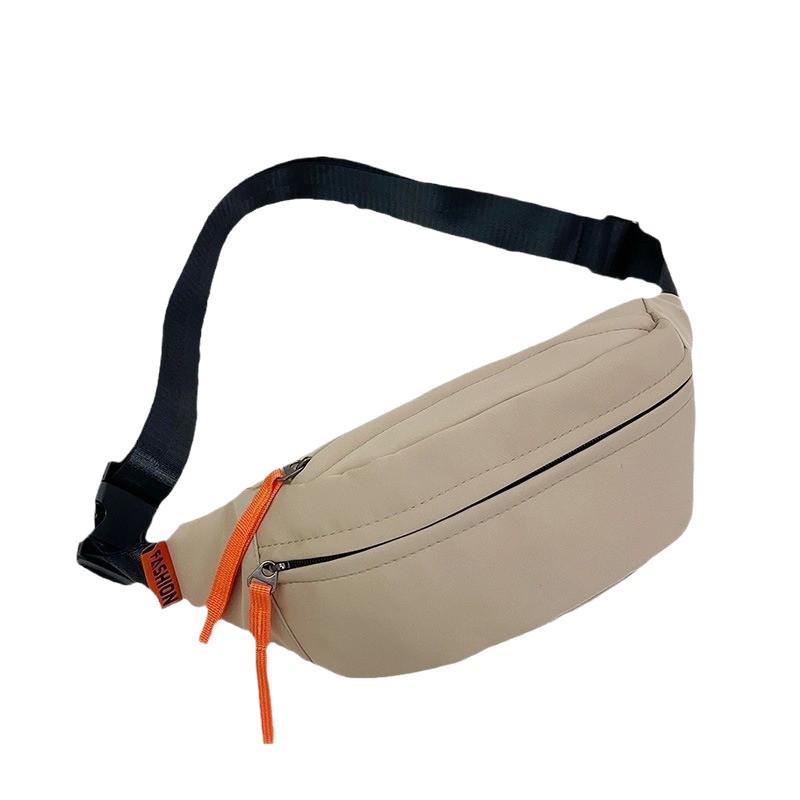 Men's Wear-Resistant Crossbody Bag: Trendy, Simple, Sports-Style Mobile Waist & Chest Bag