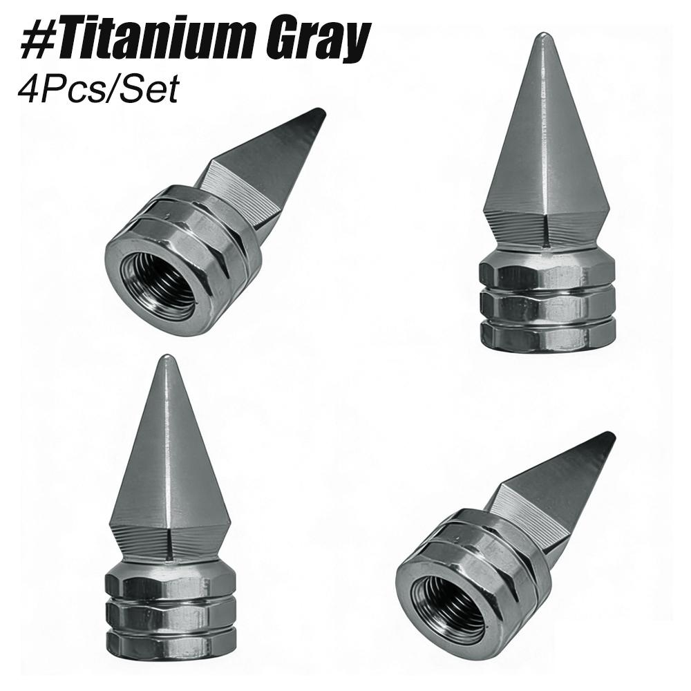 

4PCS Tire Valve Stem Caps, Universal Dustproof Tire Valve Stem Covers for Cars, SUV, Trucks, Bikes, Motorcycles, Bicycles