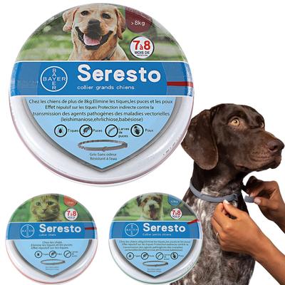 Collar Anti-Hormigas Chip Anti-Hormigas Chip, Anti-Hormigas Chip Y Anti-Garrapatas Para Perros, Perros Grandes De Más De 8 Kg,1 Collar