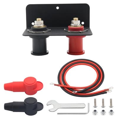 Starthilfekabel mit Abdeckung für Starthilfekabel, Batterieklemmenverlegung