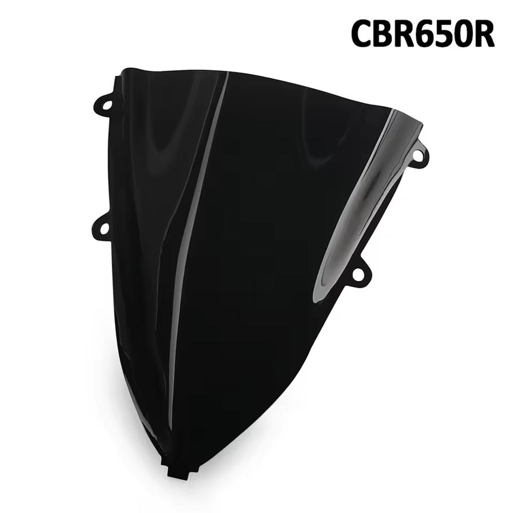 New Motorcycle Accessories Windsceen Double Bubble Windshield Wind Deflector Fairing For Honda CBR650R 650 R CBR 650R 2019-2025