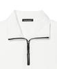 Loghideumatin Shorts Sleeve Half Zip-Up Tee (Off White)