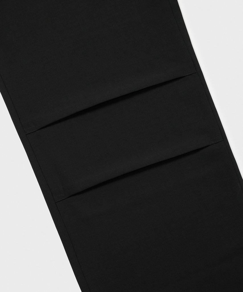 MUSINSA STANDARD WOMAN Women'S Linen-Like Parachute Pants [Black]