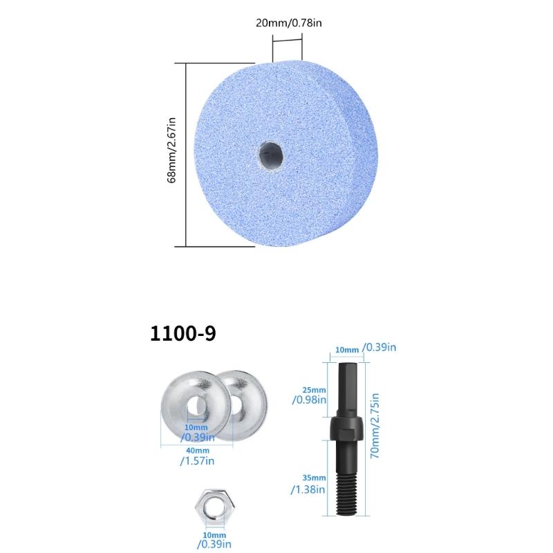 Compactly Electric Drill Bit Grinding Wheel Adapter MultiFunctional Polishing and Sharpening Tool For Homes DIY Projects