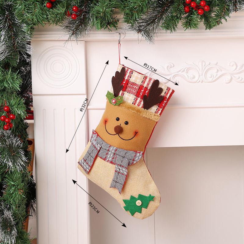 Christmas Eve Gift Bag: Snowman & Santa Candy Packaging for Kids