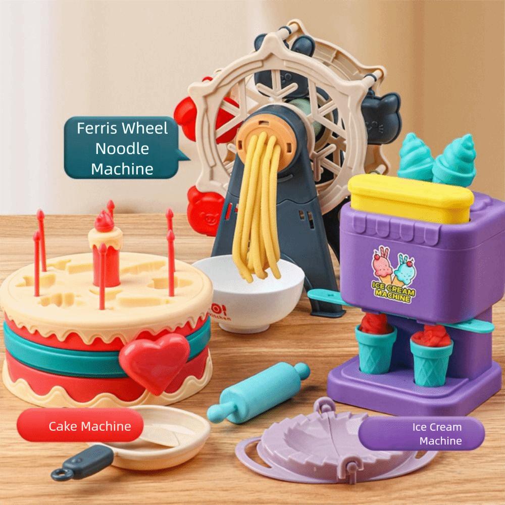 Table Snack Kids Pretend Cooking Toy with Storage Case Afternoon Tea Toy Set  Pretend Play