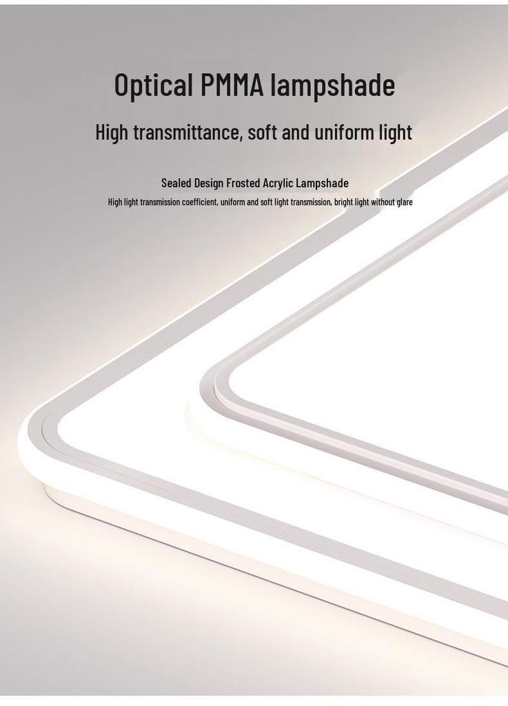 Modern Minimalist Eye Protection Ceiling Light for Living Room and Bedroom