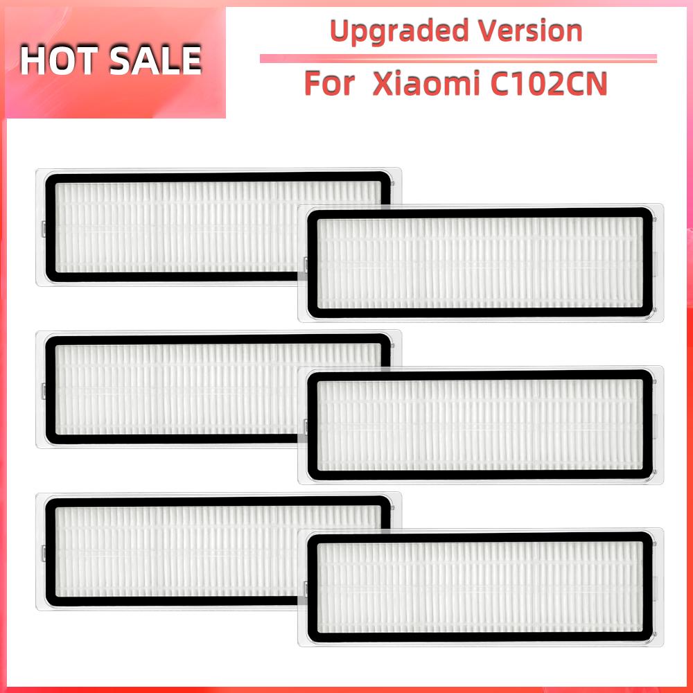 Compatible for Xiaomi C102CN Robot Cleaner  Replacement Main Side Brush Hepa Filter Mop Pad Dust Bag Spare Parts Accessories