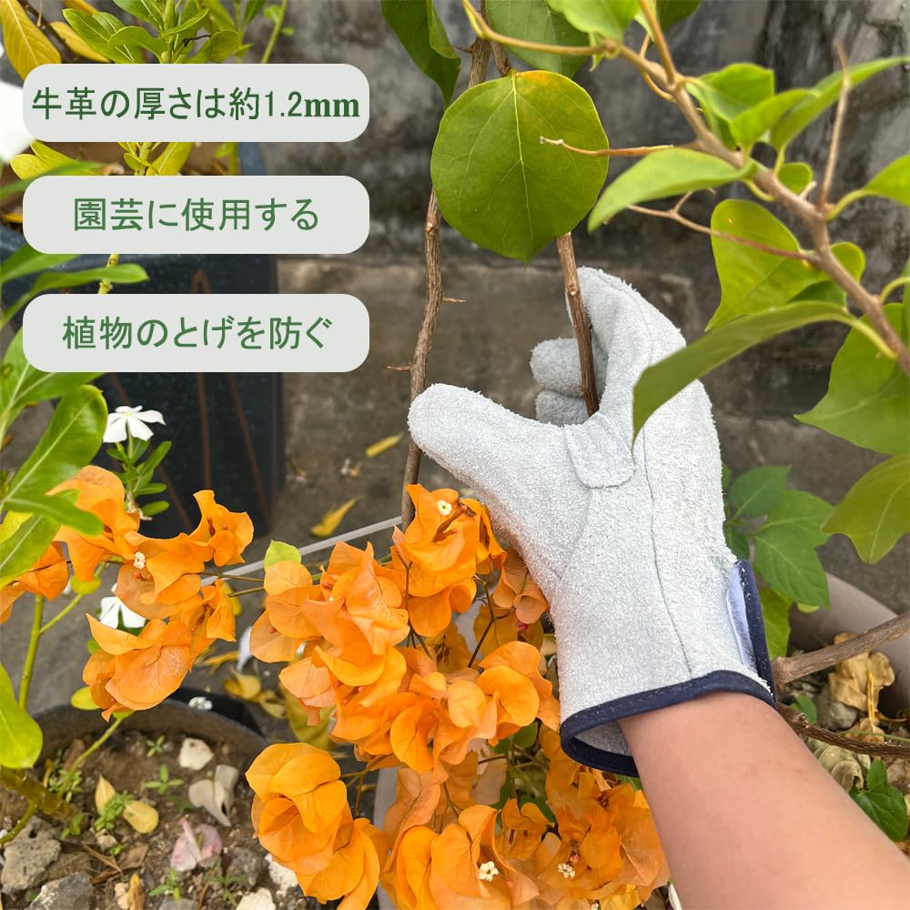 KRANIS Leather Work 10 Durable Leather Gloves for Construction and Durable Leather Work Set Gloves, Pairs, Non-Slip, Sites, DIY, Agriculture. Gloves,