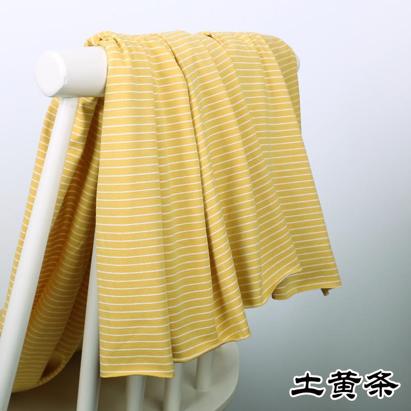 wide 1mm stripe 100% cotton knitting elastic fabric DIY sewing clothing cloth 165cm wide 100% tissu hometextile tela sewing