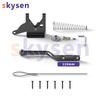American-Style Outdoor Fence Gate Automatic Drop Lock Latch