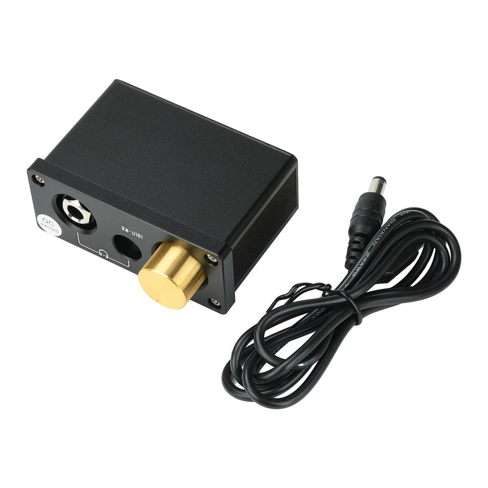 

DC 5-12V Xz-U101 Linear Headphone Amplifier Desktop Mini Headphone Amplifier RCA Audio Amplifier Suitable for 3.5mm/6.35mm