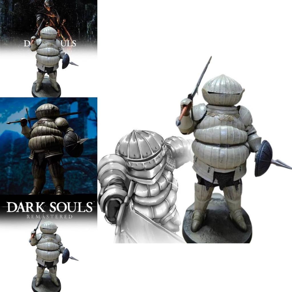 Gecco Dark Souls Rycerz Cebulowy Duży Rozmiar Figurka PCV Kolekcjonerska Statua Element Dekoracyjny