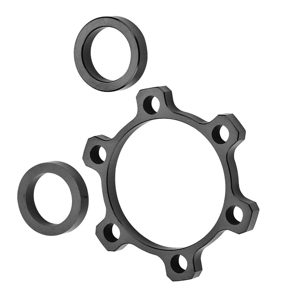 1 set Aluminium Alloy Bike Hub Conversion Lightweight Front and Rear Hub Conversion Adapter Easy Installation Bike Hub Adapter