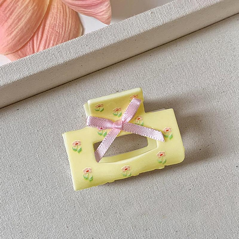 Süße Niedliche Kleine Haarspange Schleife Floral Schmetterling Katze Acetat Haarspange Haaraccessoires Für Frauen Mädchen Elegante Haiklammern