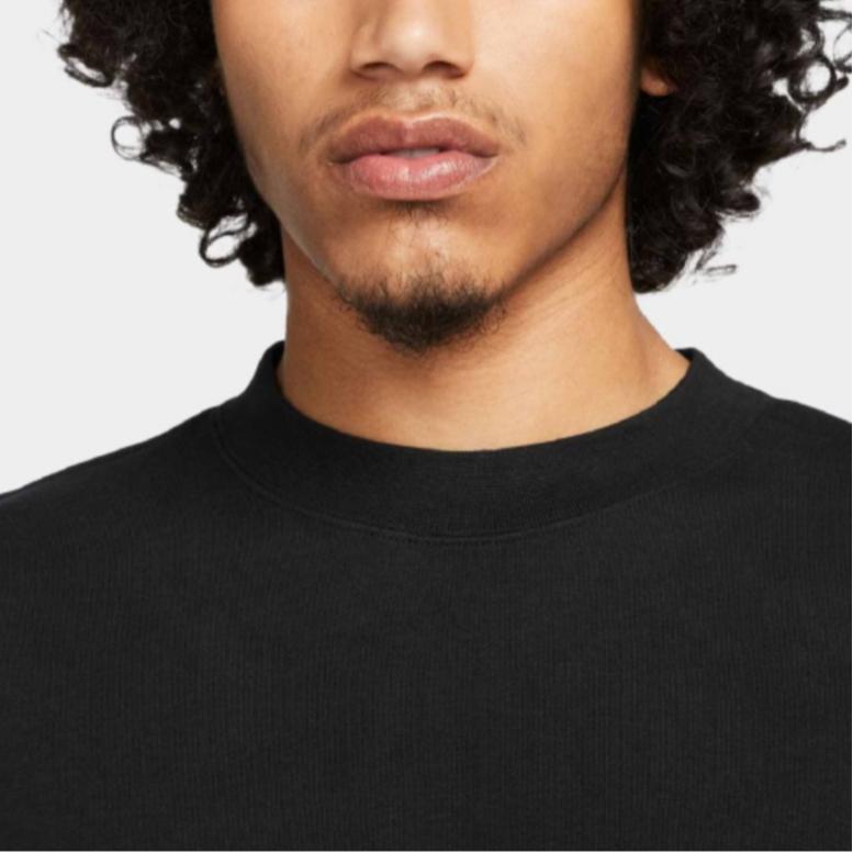 Nike Tech Fleece Reimagined Series FW23 Loose-Fit Short Sleeve Sport T-Shirt Men Tops Black FB8166-010