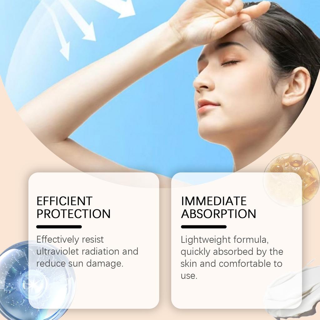 Mild Sunscreen, Moisturizing And Refreshing Sunscreen, Facial Skin Care Moisturizing And Nourishing Sunscreen