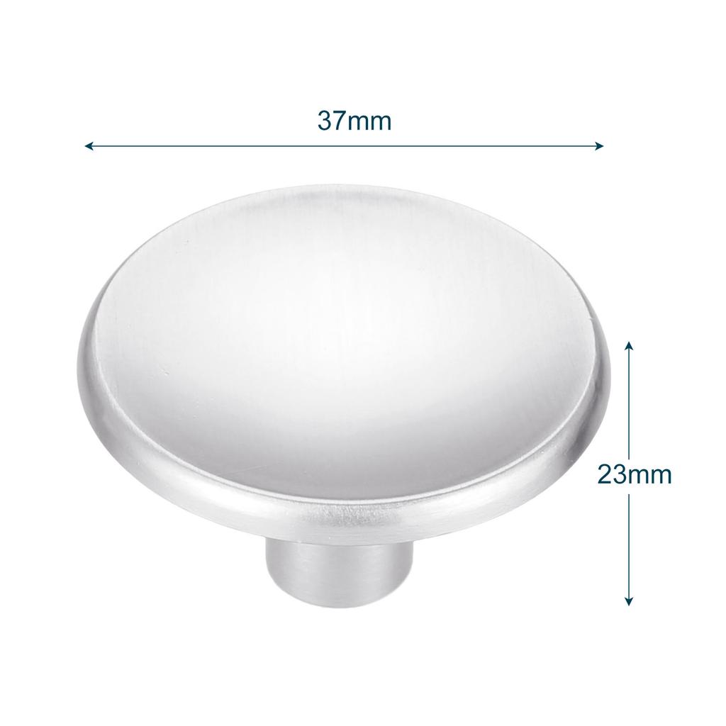 1pc 37mm Round Cabinet Handles and Knob with Screw Metal Furniture Handles Drawer Cupboard Pull Kitchen Door Handles Home Decor