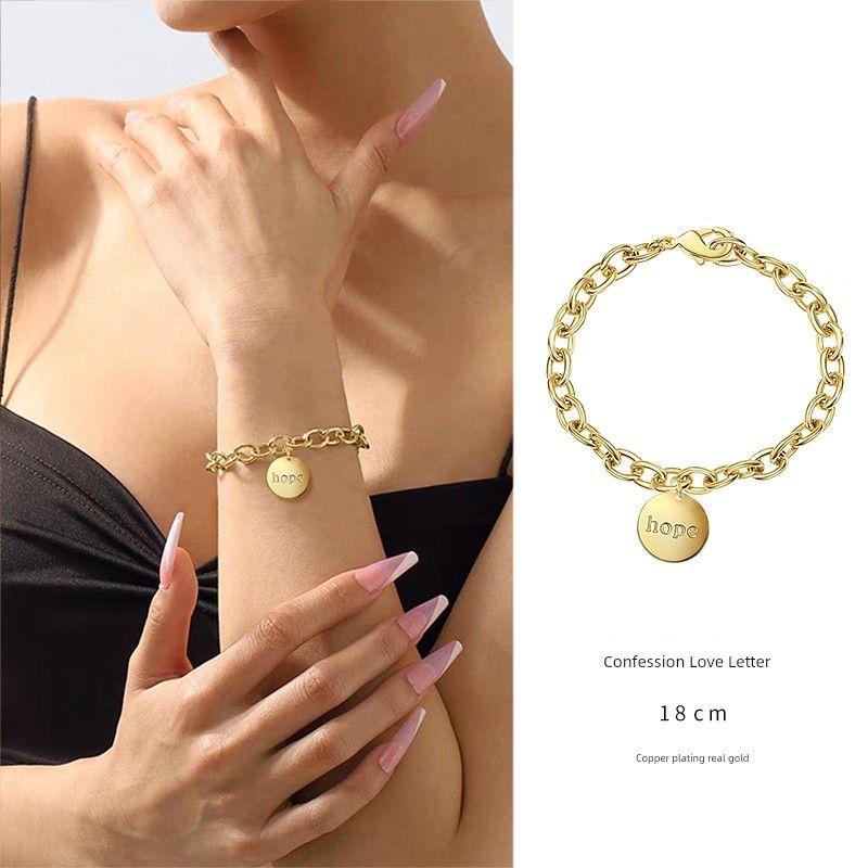 

Му Му Новый китайский стиль Китайский браслет-тренд 2025 Весна/Лето Новое поступление Причудливые модные аксессуары Аксессуары Подарок на день рождения Confession Love Letter