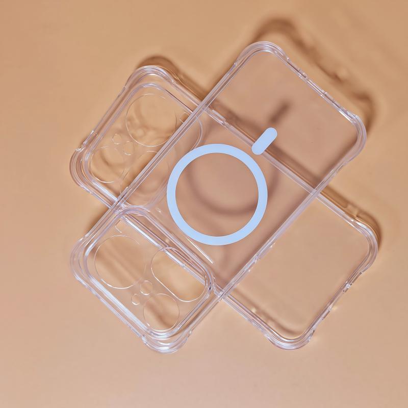 For Nothing Phone 4A Pro Case New TPU Soft Clear For Magsafe Magnetic Non-slip Protect Cover For Nothing Phone 4A Shell Bumper