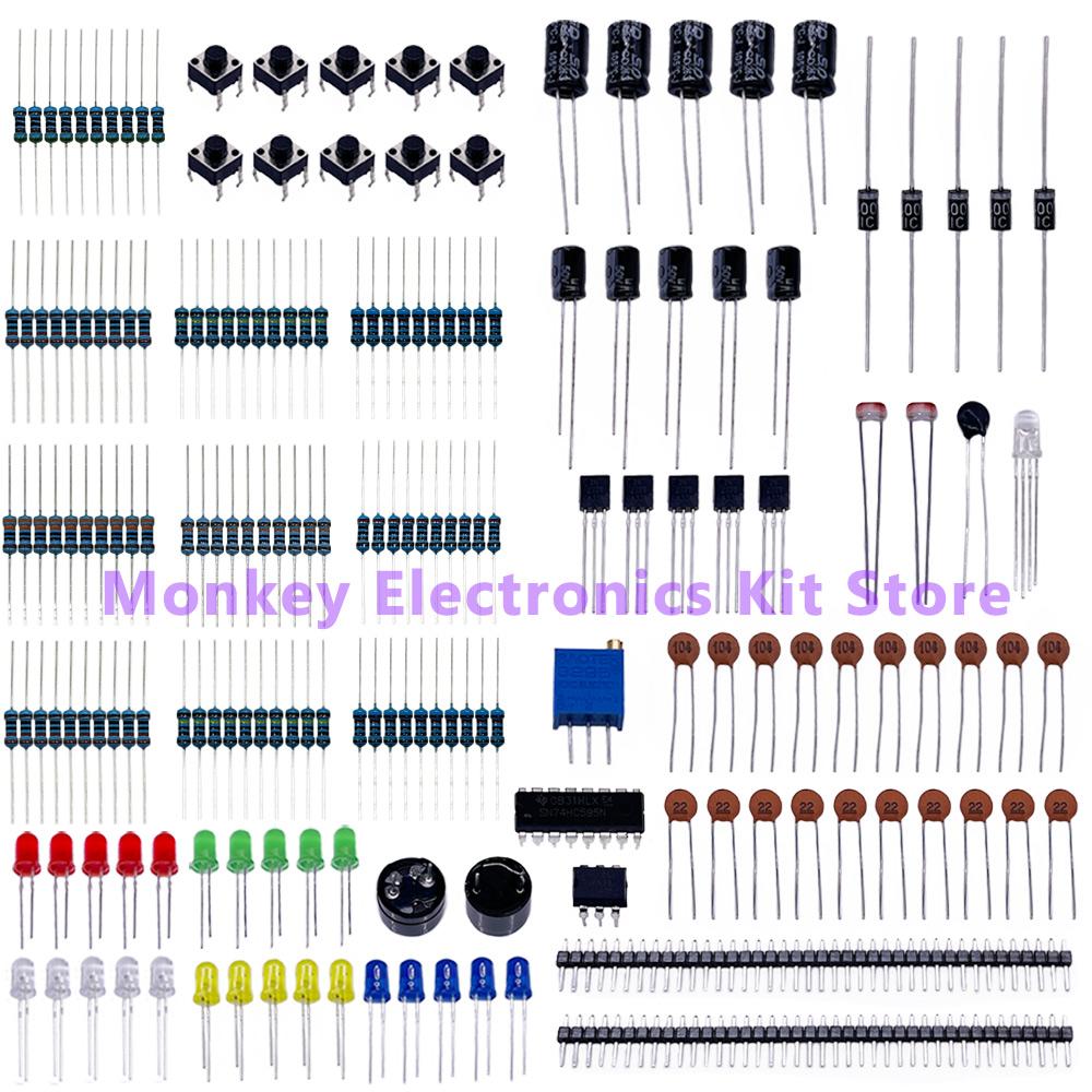 1 Set Packages Suitable for UNO 811 hole component package 811 hole accessories Raspberry Pi 111 entry accessories package