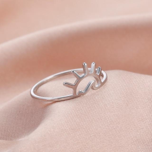 Simple Sea Wave Couple Rings  Trend Ocean Surf Stainless Steel Paired Rings For Women Men Wedding Birthday Jewelry