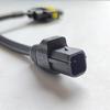 NHAUTP 2Pcs For Toyota Corolla Camry Prius Yaris Vios Levin CHR Fog Lights Conversion Cable H11 Male To L1B Female adapter plug