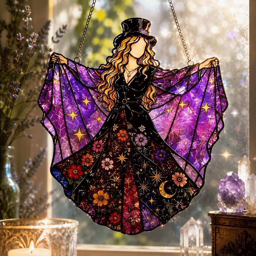 Acrylic Hanging Ornaments Home Decor Hanging Suncatcher Garden Decor Wind Spinner Porch