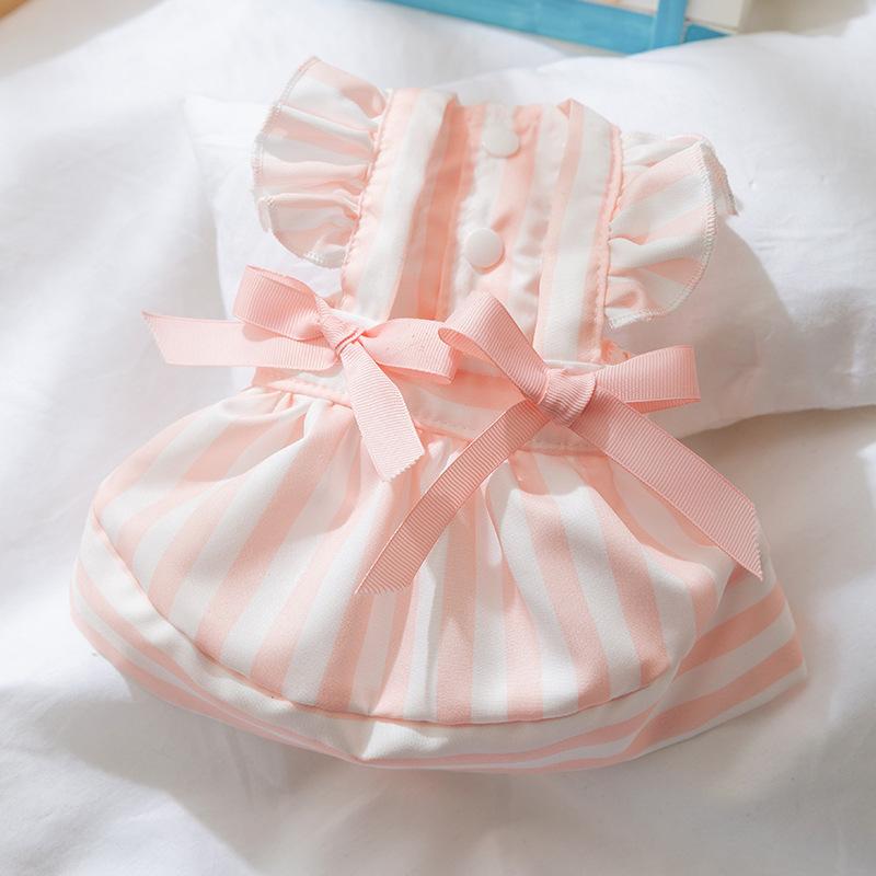 Pet Dress Cat Suspender Skirt Dog Clothes Summer Teddy Than Bear Universal Small Puppy Spring Summer Thin