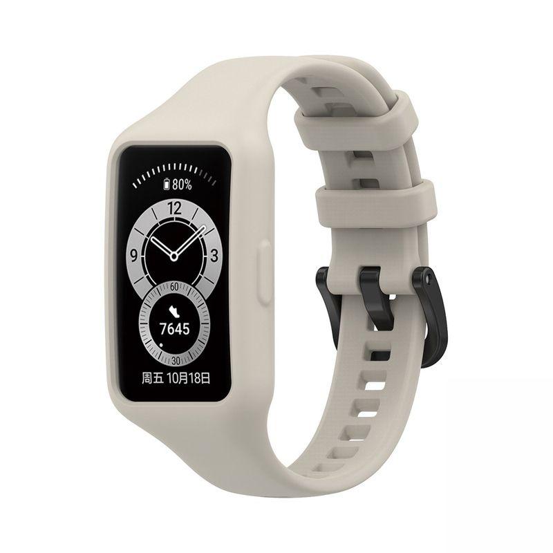 Silikon-Sportarmband mit Vollabdeckung für Huawei Honor Band 6 Stilvoll und Langlebig!